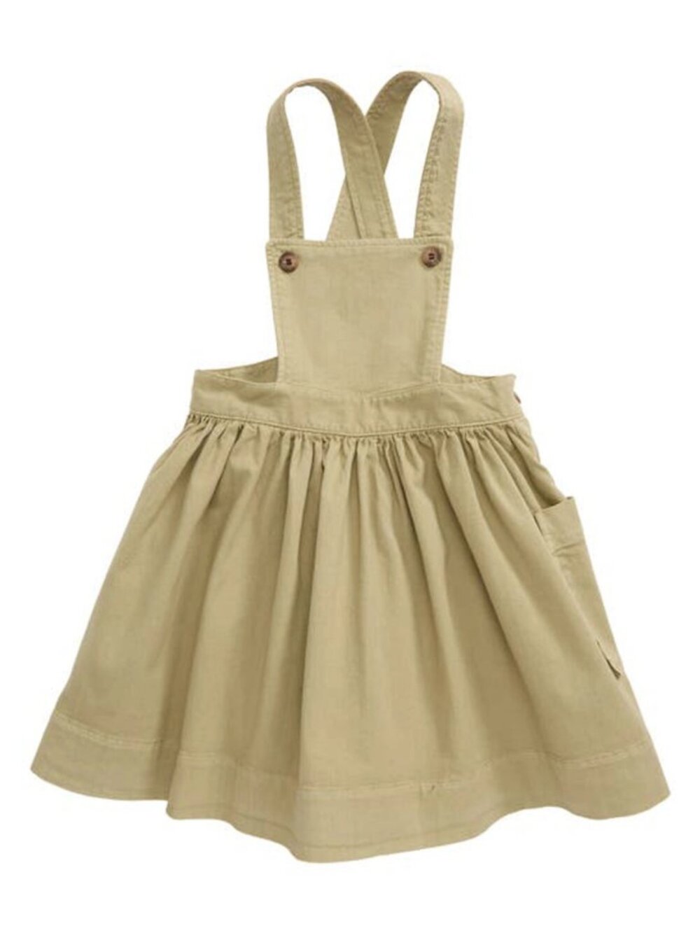 Bonpoint girls khaki jumper size 8